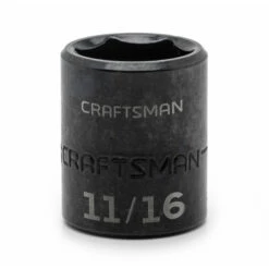 Craftsman 11/16 in. 6 pt. 3/8 in. Drive Easy-To-Read Impact Socket