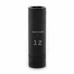 Craftsman 12mm 6 pt., 3/8 in. Drive Deep Easy-To-Read Impact Socket