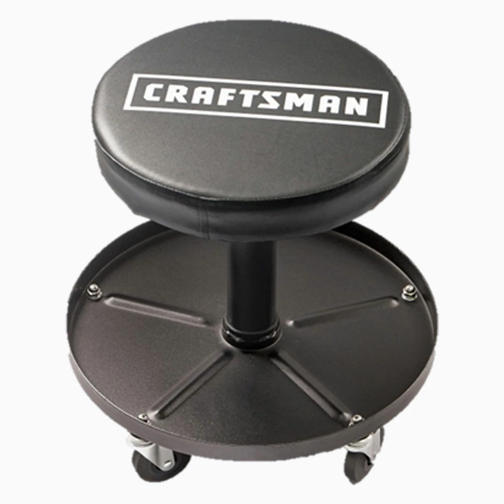 Craftsman Adjustable Pneumatic Mechanic's Swivel Seat 1 Craftsman Adjustable Pneumatic Mechanic's Swivel Seat