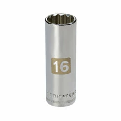 Craftsman 3/8" Drive 16mm Deep Socket, 12pt.