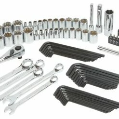 Craftsman 130-Piece Mechanic's Tool Set and 16-in Metal Toolbox -Cheap Craftsman Store prod 20446279312 scaled