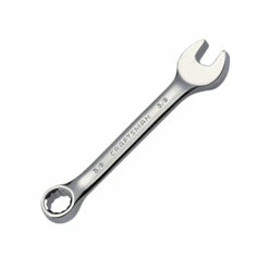 Craftsman 3/8 in. Full Polish Stubby Wrench, 12 pt. Combination