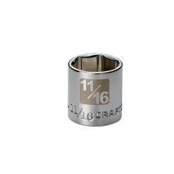 Craftsman 11/16 in, 6 pt, 3/8" Drive, STD Socket