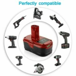 Craftsman 4PCS 19.2Volt PP2030 For Craftsman C3 5.0Ah Lithium-Ion Battery 11375 130279005 -Cheap Craftsman Store s l1600 10