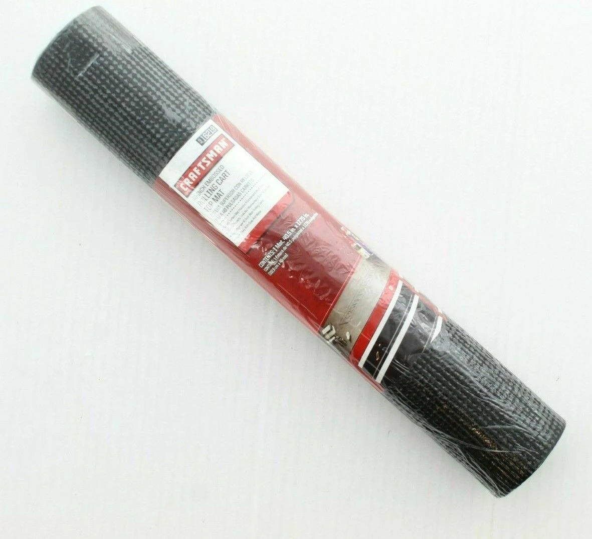 Craftsman Rolling Tool Cart Top Mat Embossed, 40" X 17.75", 16219 1 Craftsman Rolling Tool Cart Top Mat Embossed, 40" X 17.75", 16219