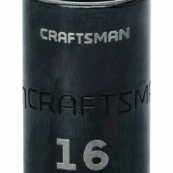 Craftsman New! Craftsman 16Mm Standard Impact Socket 1/2" Drive 6-Point 15864 Usa