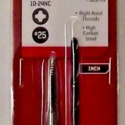Craftsman 52843 #25 Tap & Drill Combo Set 10-24Nf Inch