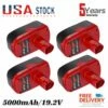 Craftsman 4PCS 19.2Volt PP2030 For Craftsman C3 5.0Ah Lithium-Ion Battery 11375 130279005
