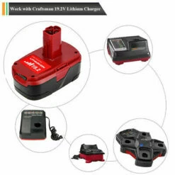 Factory outlet for craftsman 2pack 5.0Ah 19.2V For Craftsman Lithium Battery C3 XCP 130279005 1323903 130211004 -Cheap Craftsman Store s l400 4