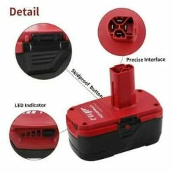 Factory outlet for craftsman 2pack 5.0Ah 19.2V For Craftsman Lithium Battery C3 XCP 130279005 1323903 130211004 -Cheap Craftsman Store s l400 5