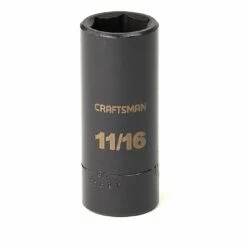 Craftsman 11/16 in. Easy-To-Read Impact Socket, 6 pt. Deep, 3/8 in. drive